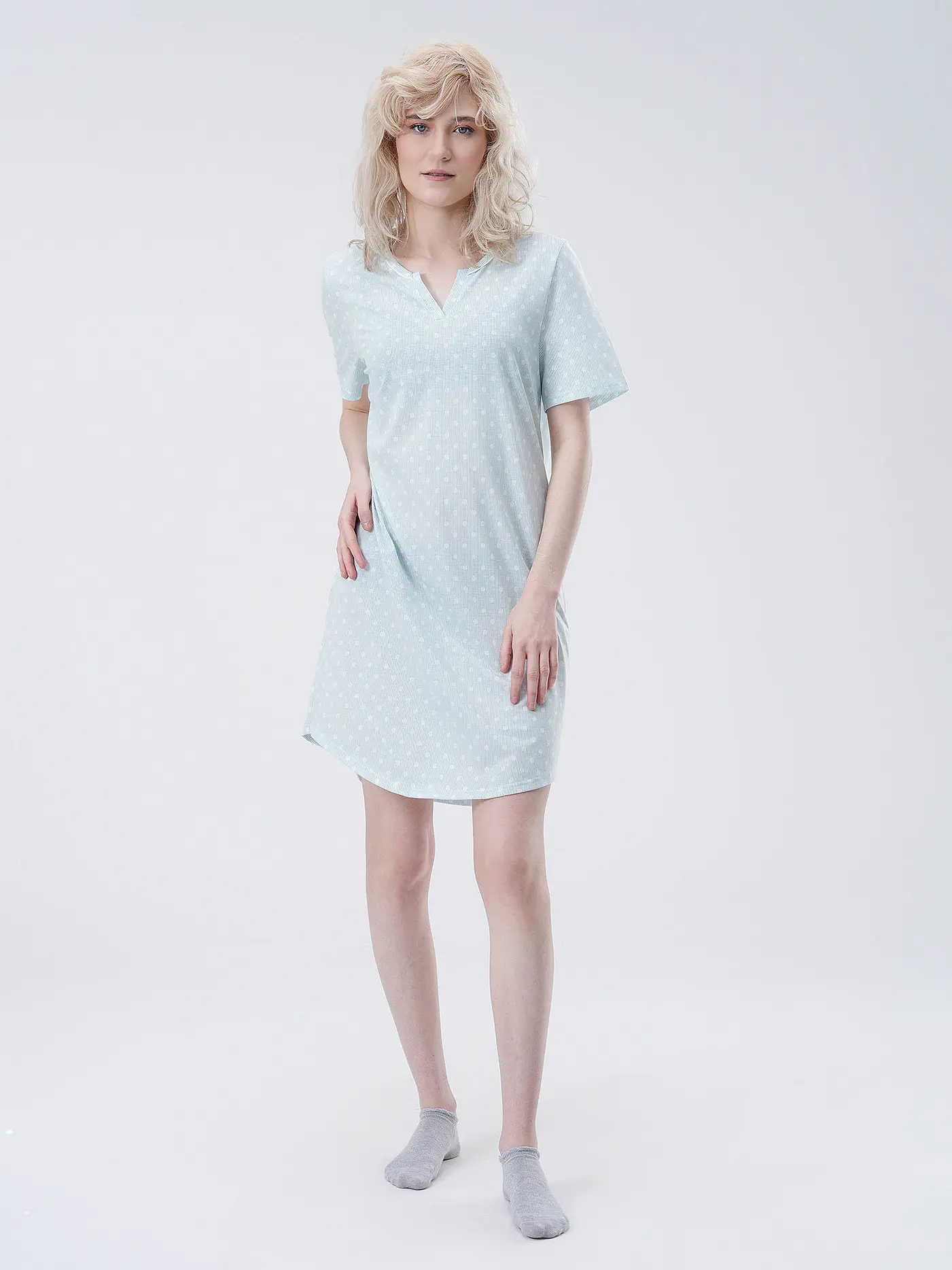 ROESCH | Nachthemd - Sleepshirt | mint